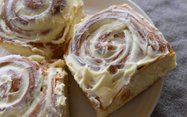 Just a reminder that this weekend is the last chance for cream cheese cinnamon buns! We highly recommend ordering in advance! Friday and Saturday only.