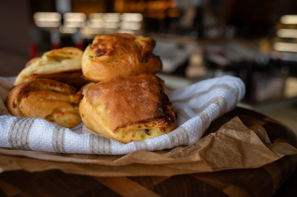 Asiago Jalapeno Bun Bon Ton Bakery