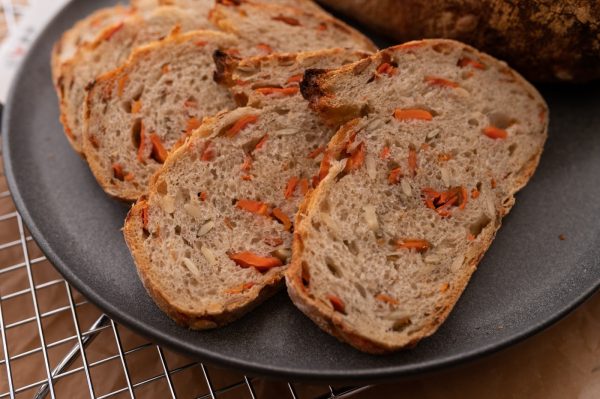 Carrot Pumpkin Seed Bread