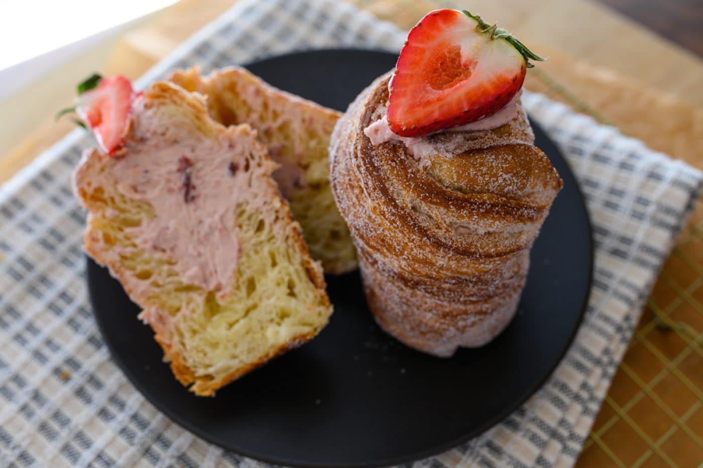 Strawberry Cream Cheese Cruffin - Image 5