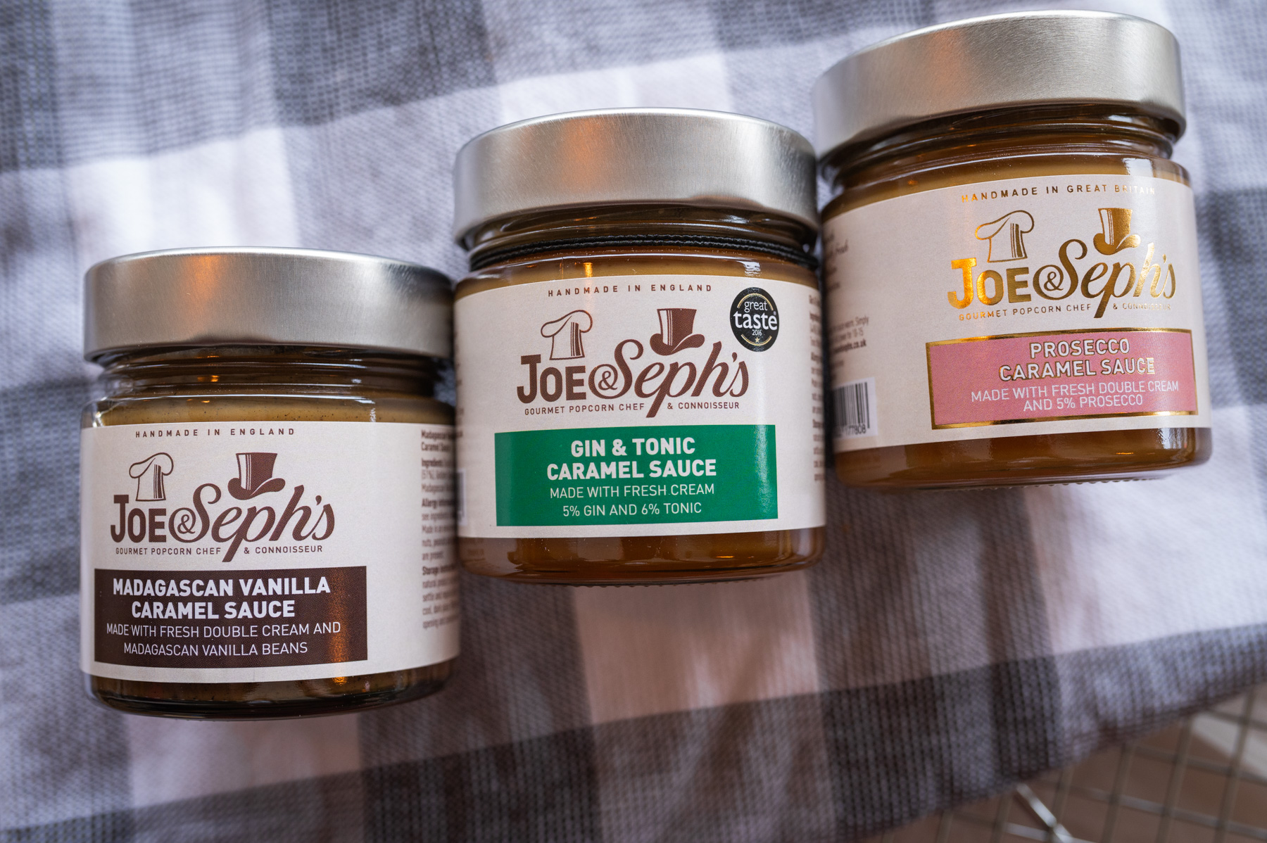 Joe & Seph's Caramel Sauces Bon Ton Bakery