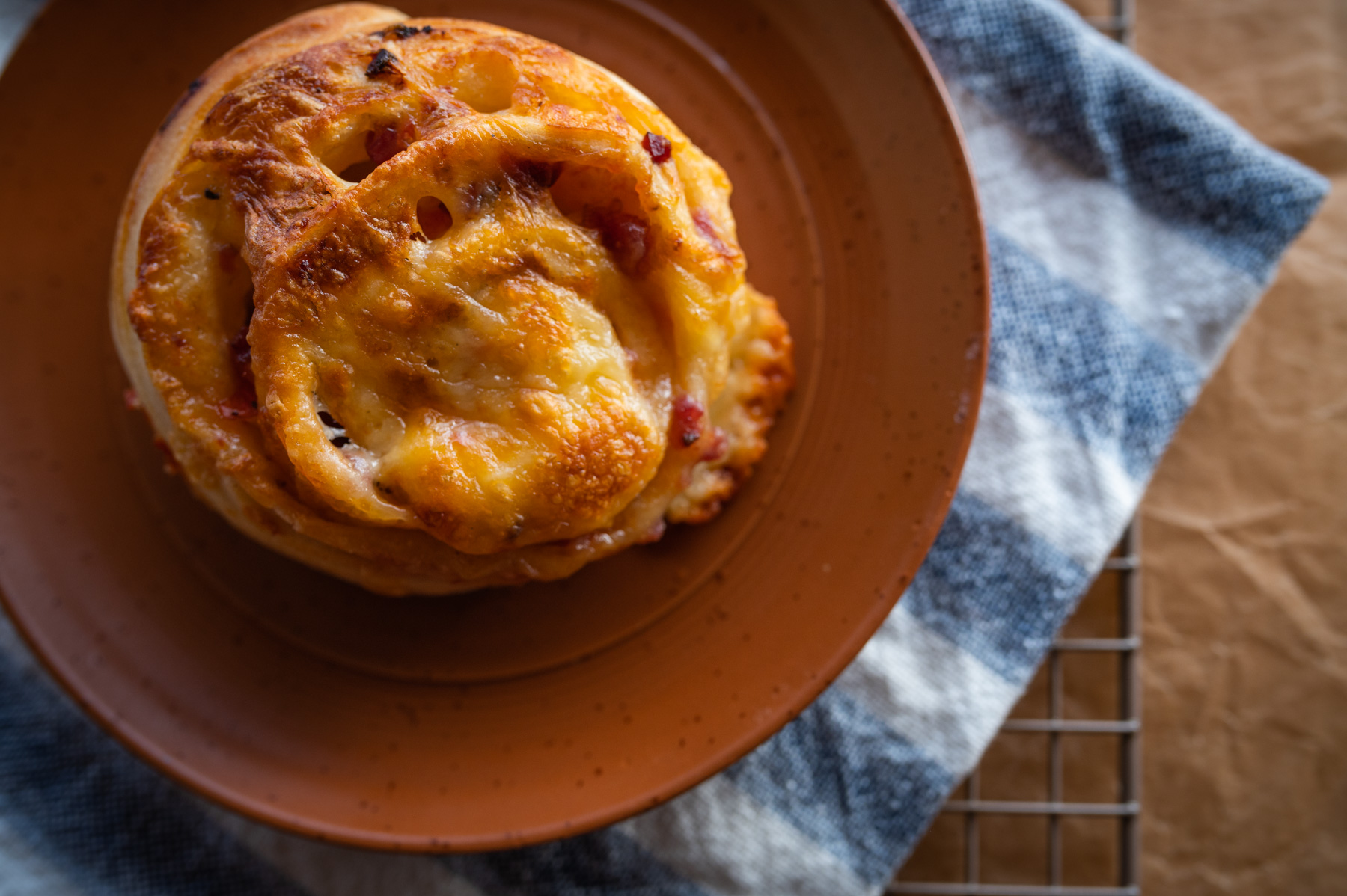 Beef Brisket Pizza Swirl Bon Ton Bakery