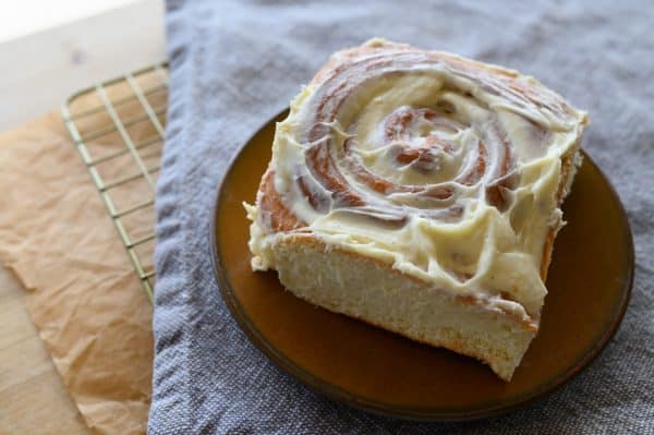 Cream Cheese Cinnamon Bun
