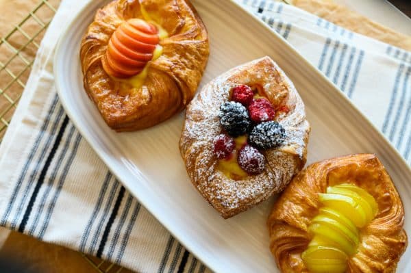 Seasonal Fresh Fruit Danish