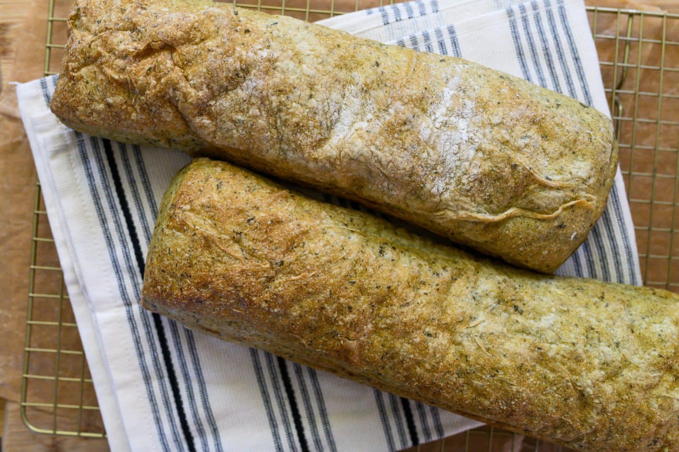 Riverbend Gardens Super Greens Ciabatta - Image 2