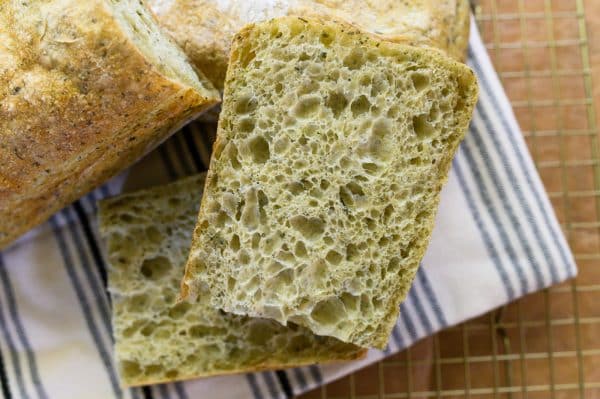 Riverbend Gardens Super Greens Ciabatta